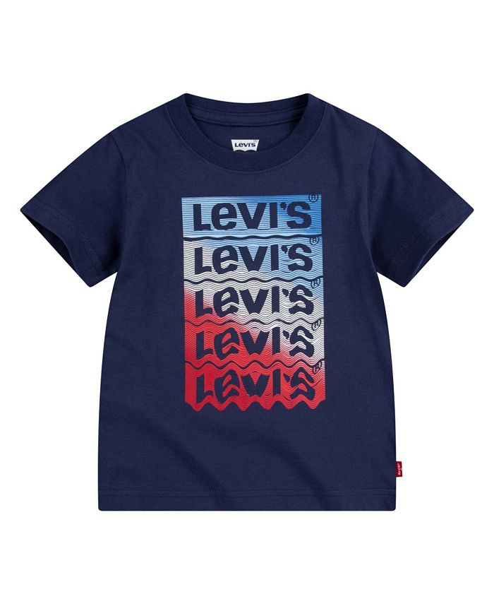 Levi's Little Boys Repeat Logo T-Shirt - Macy's