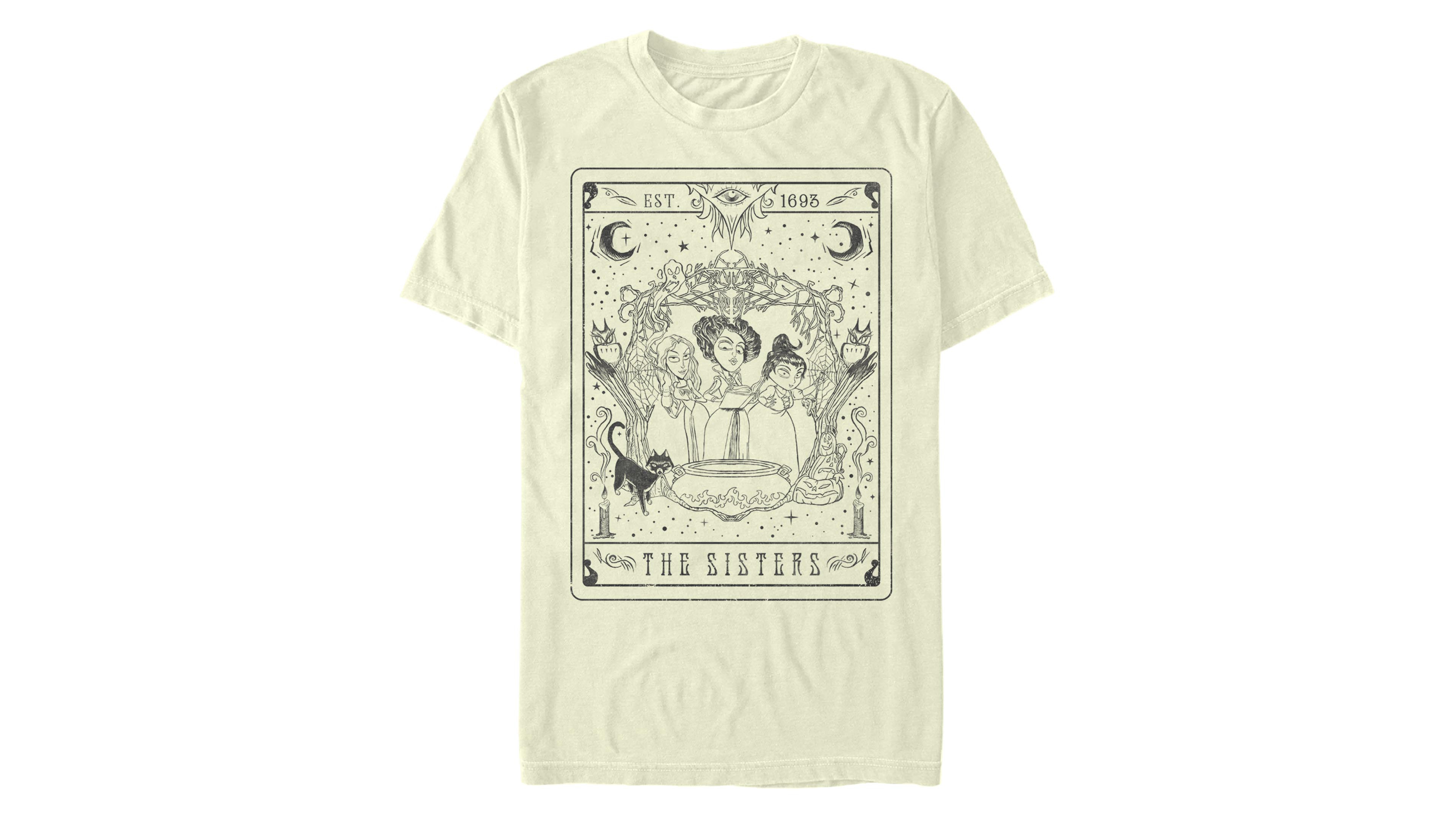 Fifth Sun Hocus Pocus The Sisters Tarot Men's Short Sleeve T-shirt