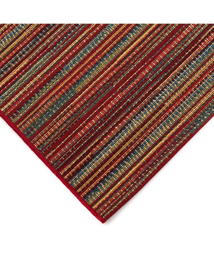 Liora Manne' Liora Manne Marina Stripes 1'11" x 7'6" Runner Rug Macy's