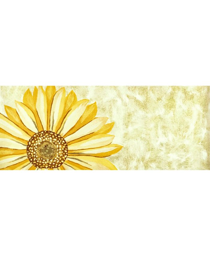 Liora Manne' Illusions Sunflower Yellow 1'11" x 4'11" Runner Rug Macy's