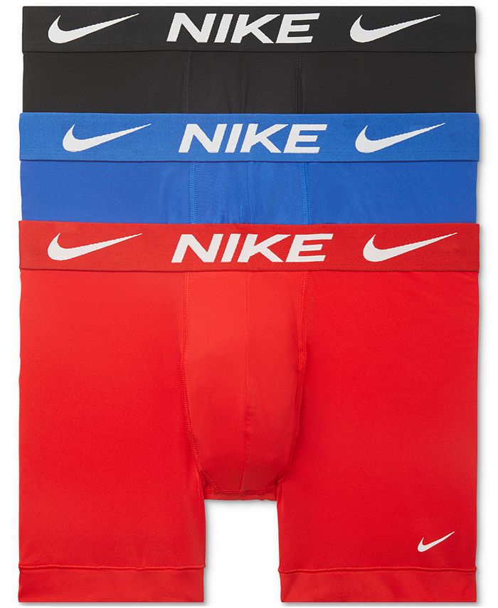 Nike Men's 3 PK. Dri-FIT Essential Micro Boxers - Macy's