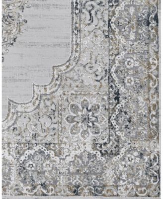 CLOSEOUT! Abbey KL32 Ivory 2'6" x 4' Runner Rug