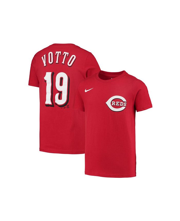Nike Cincinnati Reds Big Boys and Girls Name and Number Player T