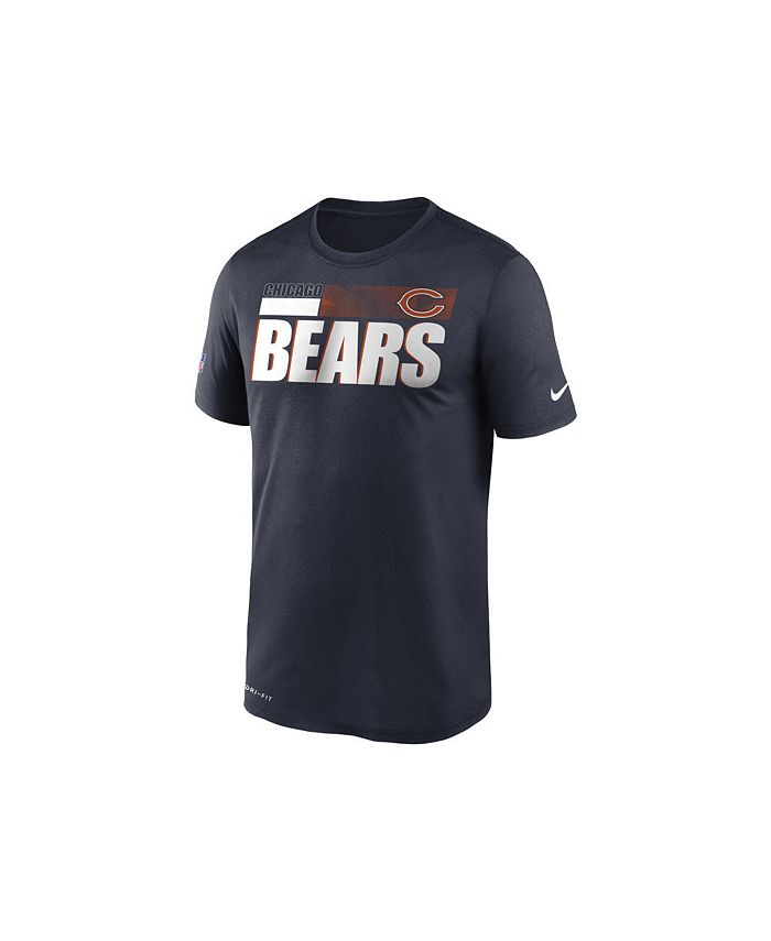 Nike Chicago Bears Men's Legend Sideline T-Shirt & Reviews - Sports Fan ...