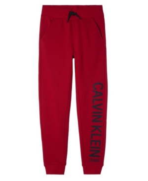 image of Calvin Klein Big Boys Institution Bold Jogger