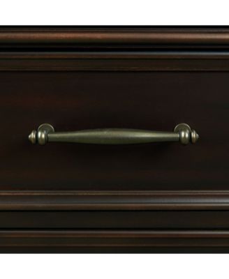 Brooks 3-Drawer Nightstand with USB Ports