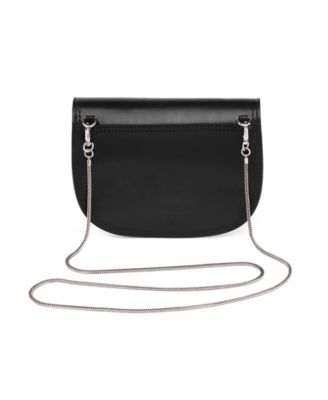 Women's Genuine Leather Garden Peony Crossbody