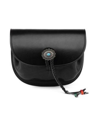 Women's Genuine Leather Garden Peony Crossbody
