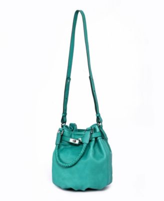 Women's Genuine Leather Pumpkin Bucket Bag