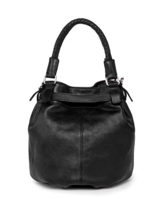Women's Genuine Leather Pumpkin Bucket Bag