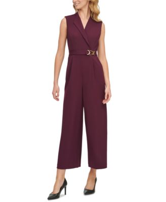 purple dressy jumpsuit