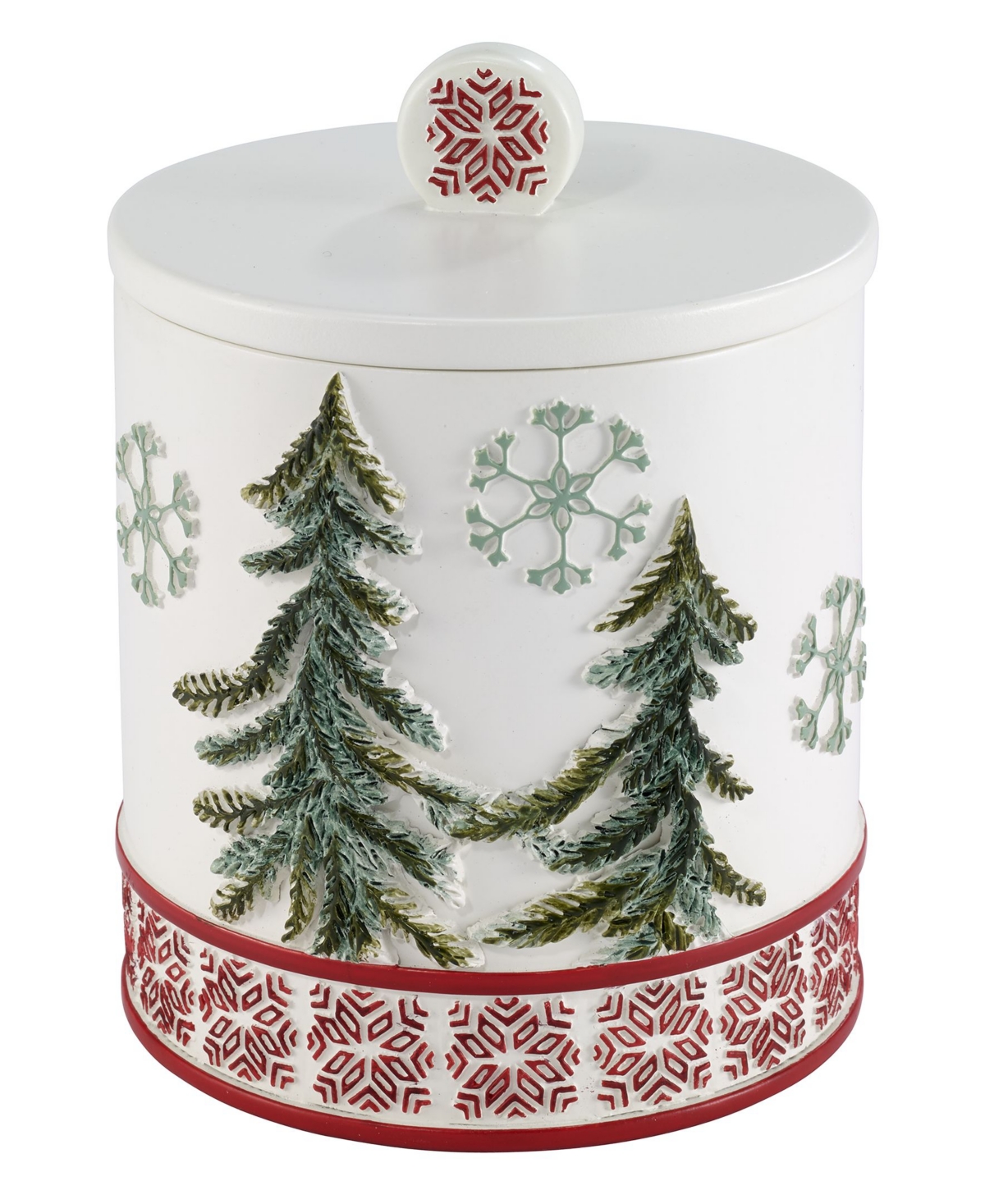 Christmas Gnomes Holiday Resin Covered Jar - Multi