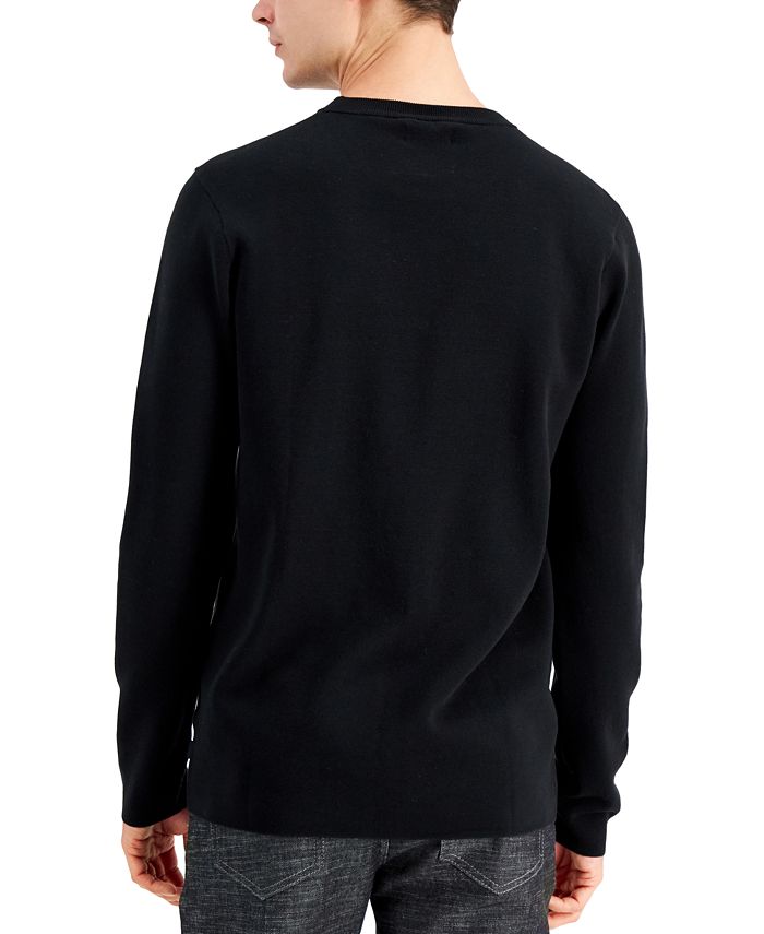 DKNY Men's Solid Milano Sweater, Created for Macy's - Macy's