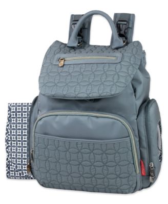 ball stud flap backpack