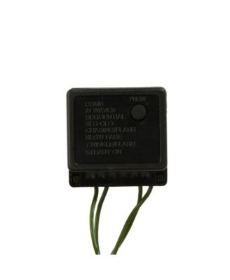 Wyoming Alpine Artificial Christmas Tree with 50 Clear Multifunction LED Lights and Pine Cones On Natural Trunk