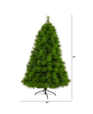 Scotch Pine Artificial Christmas Tree with 300 Clear LED Lights
