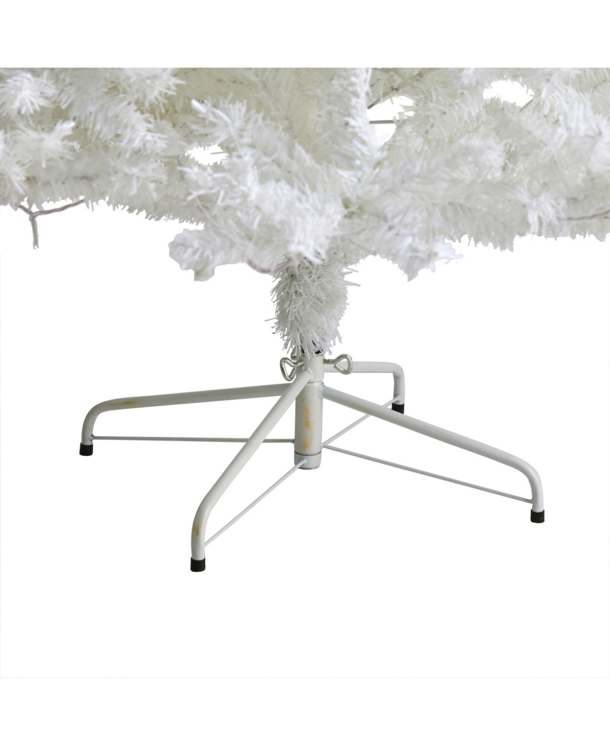 Nearly Natural Artificial Christmas Tree with 1380 Bendable Branches and 400 Clear Led Lights