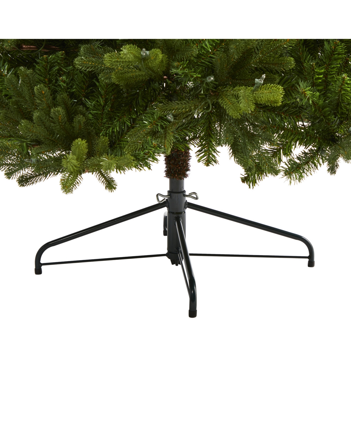 Nearly Natural Washington Fir Artificial Christmas Tree with 600 Clear Lights and 1610 Bendable Branches