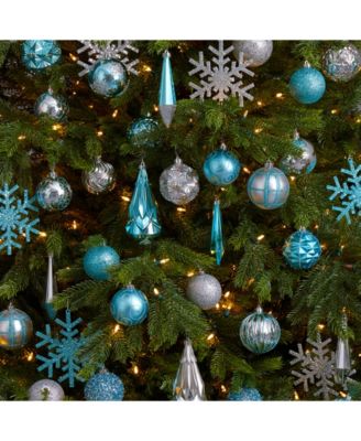 Holiday Shatterproof, 52 Count Christmas Tree Ornament Box Set