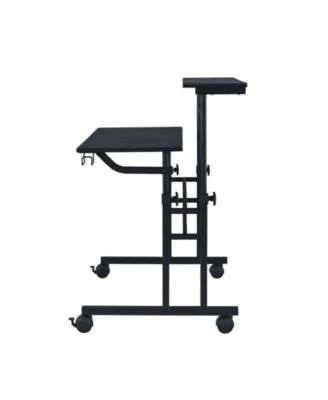 Rolling and Adjustable Writing Desk