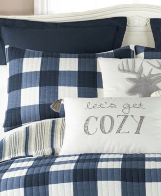 Camden Buffalo Check Reversible 3-Pc. Quilt Set, Full/Queen