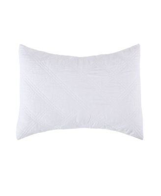 Washed Linen Quilted Sham, Standard