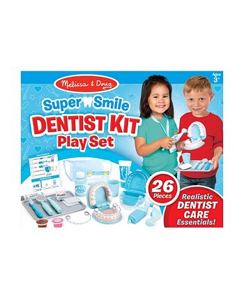 Melissa & Doug Super Smile Dentist Kit Play Set Ages 3+ Yrs New