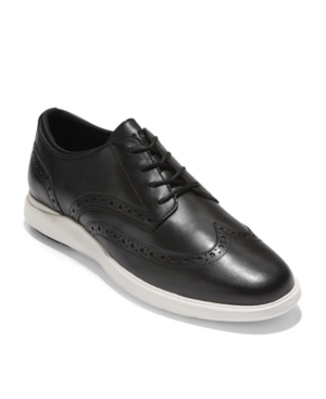 image of Cole Haan Men-s Grand Plus Essex Wedge Wing Oxford Men-s Shoes
