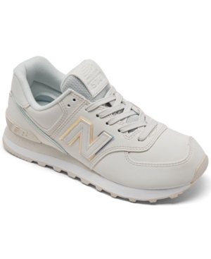 NEW BALANCE WOMEN'S 574 IRIDESCENT CASUAL SNEAKERS FROM FINISH LINE