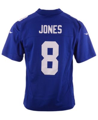 Youth Nike Daniel Jones White New York Giants Game Jersey