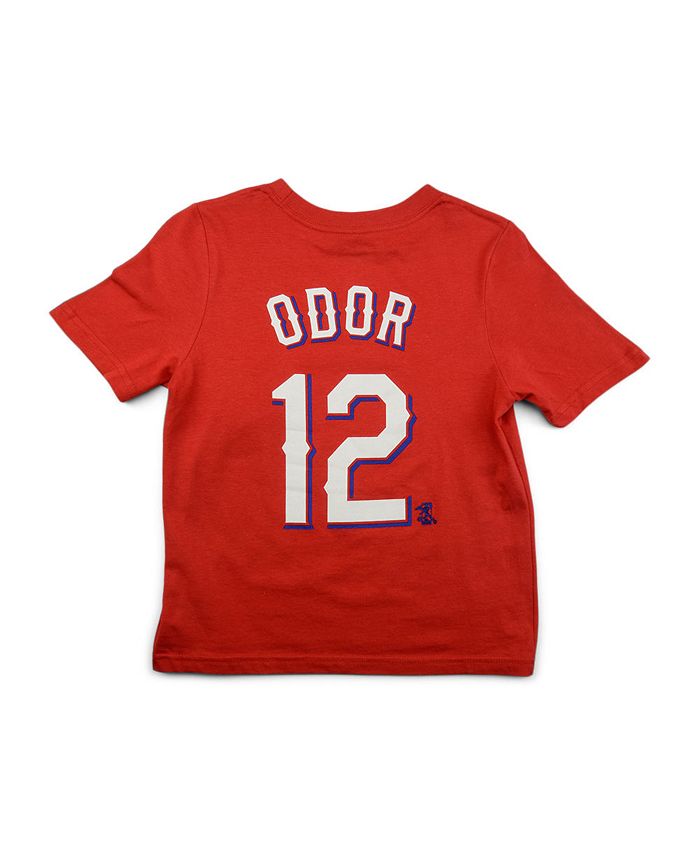 Nike Texas Rangers Rougned Odor Little Boys Name and Number Player T-Shirt  - Macy's