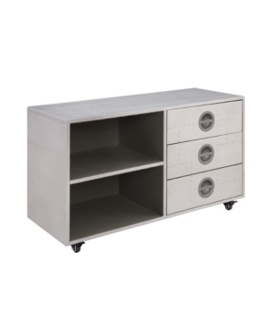 Shop Acme Furniture Brancaster Cabinet In Silver