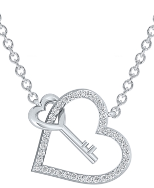 image of Diamond Heart & Key 17