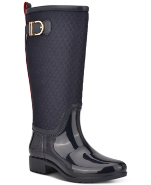 image of Tommy Hilfiger Fort Rain Boots Women-s Shoes