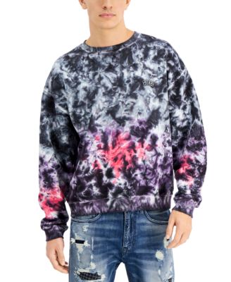 Guess tie dye sweatshirt hotsell