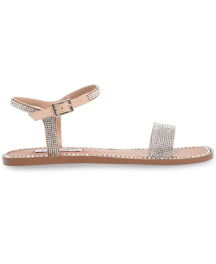 steve madden women's henley rhinestone sport sandals