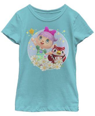 Download Fifth Sun Big Girls Nintendo Animal Crossing New Horizons Flower Magic T Shirt Reviews Shirts Tops Kids Macy S