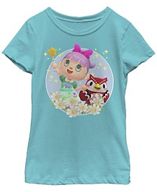 Download Fifth Sun Big Girls Nintendo Animal Crossing New Horizons Flower Magic T Shirt Reviews Shirts Tops Kids Macy S