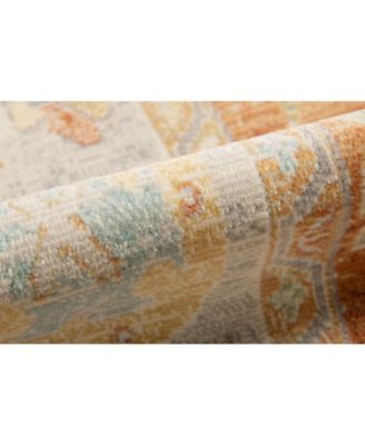 Bohemian BHM-4 Orange 5'1" x 7'6" Outdoor Area Rug