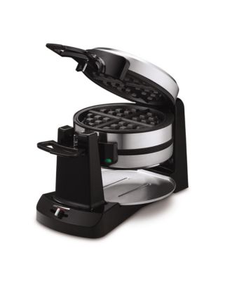 WAF-F40NAS Nonstick Double Flip Belgian Waffle Maker 