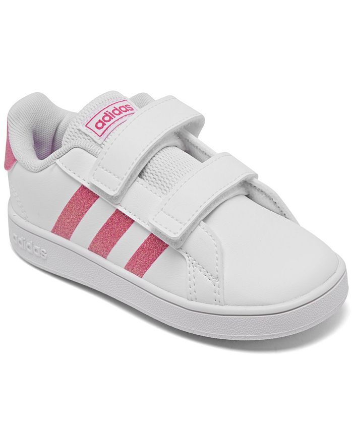 Adidas grand court toddler pink shop