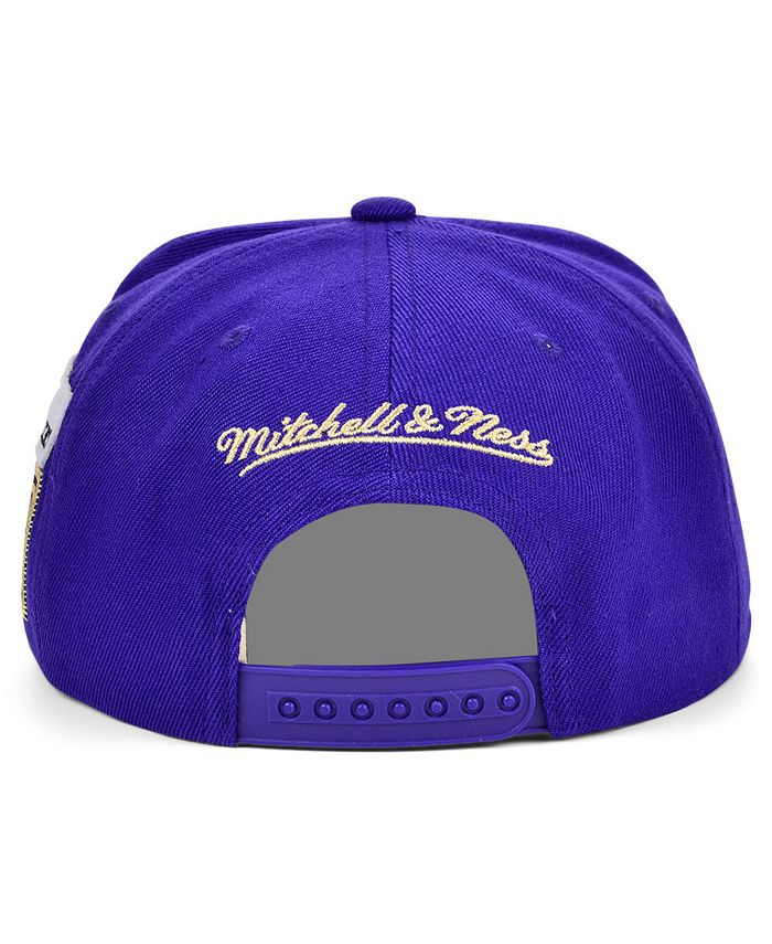 Mitchell & Ness Los Angeles Lakers Hardwood Classic Jockey Snapback Cap ...