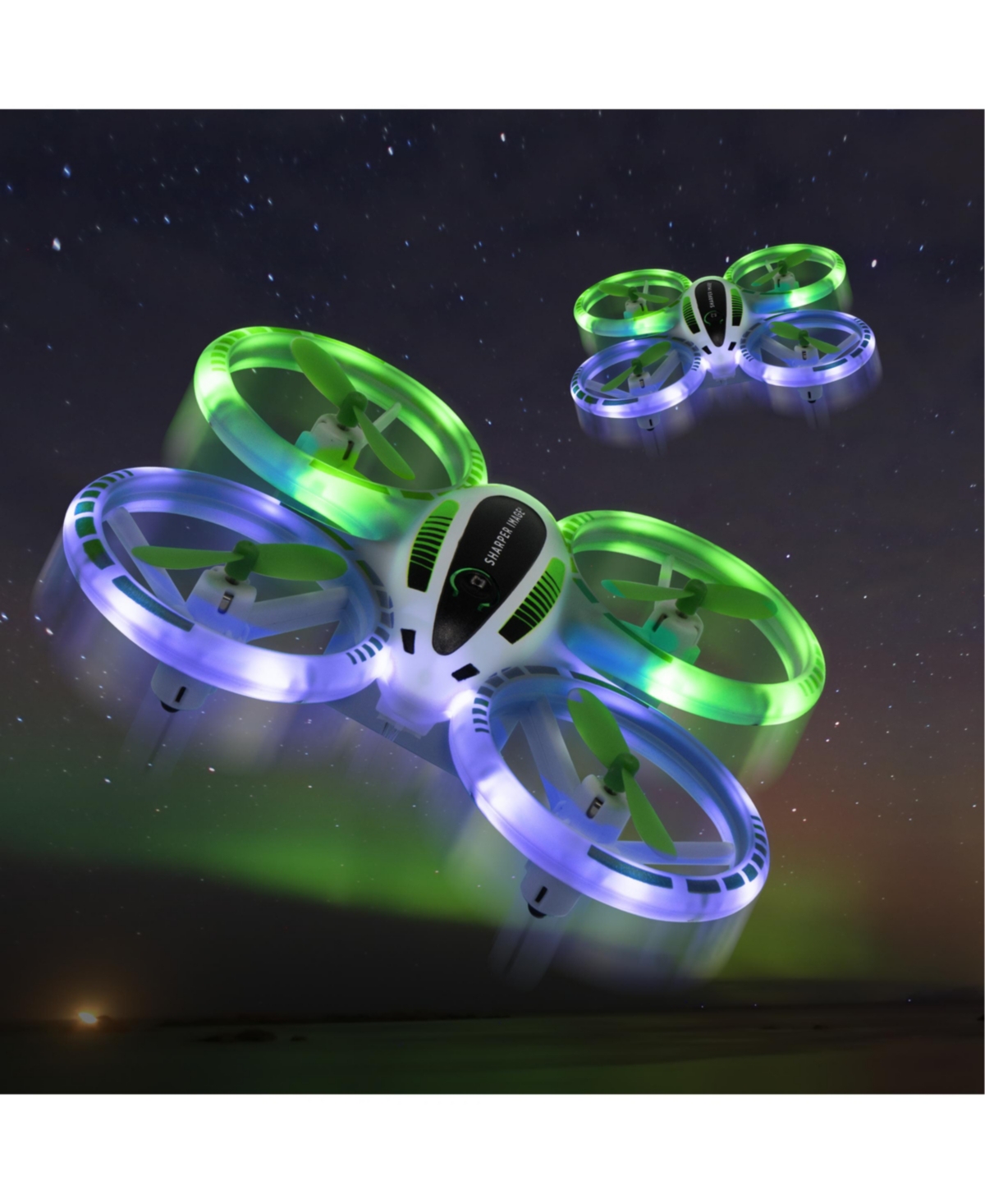 Sharper Image Glow Stunt 5" Drone