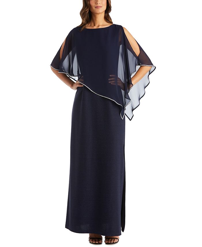 Macys cape hot sale dress