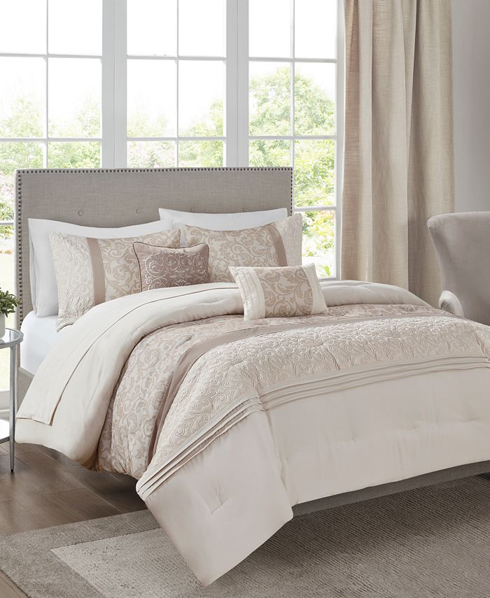 JLA Home Durham 9Pc. Queen Comforter Set Macy's