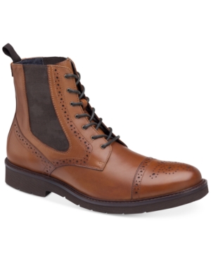 image of Johnston & Murphy Men-s Kinley Cap Toe Boots Men-s Shoes