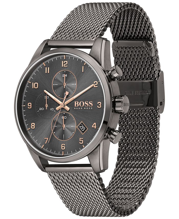 boss skymaster mens watch