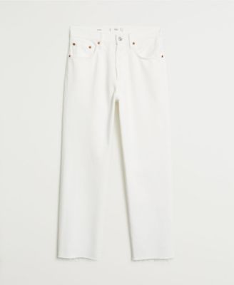 mango cropped jeans