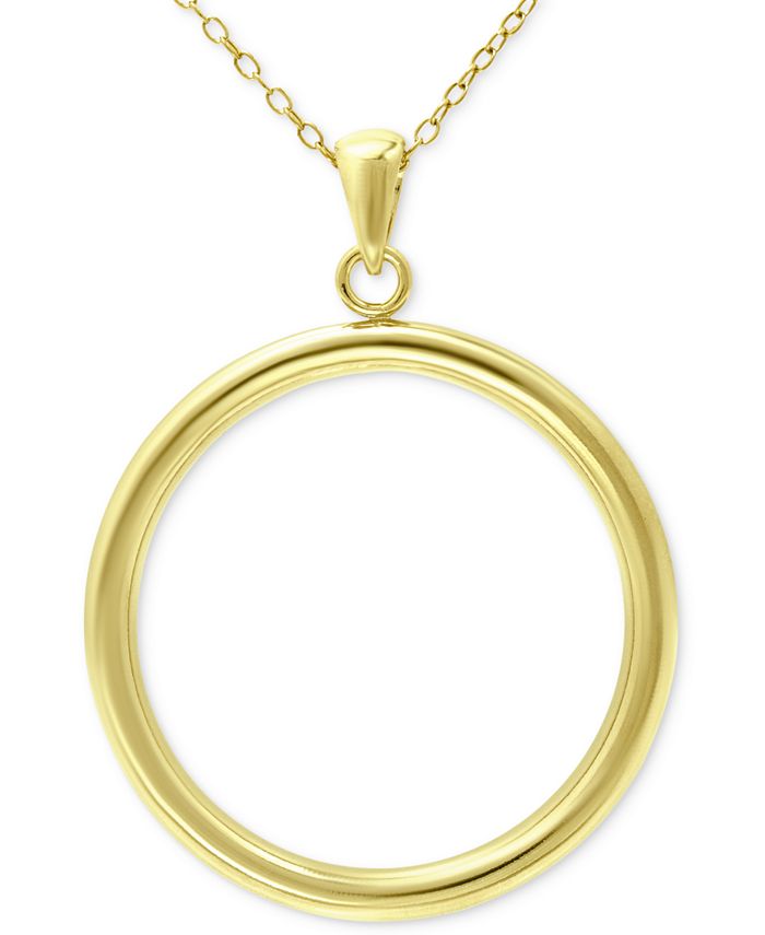 Giani Bernini Crystal Panda 18 Pendant Necklace in 14k Gold-Plated  Sterling Silver, Created for Macy's - Macy's