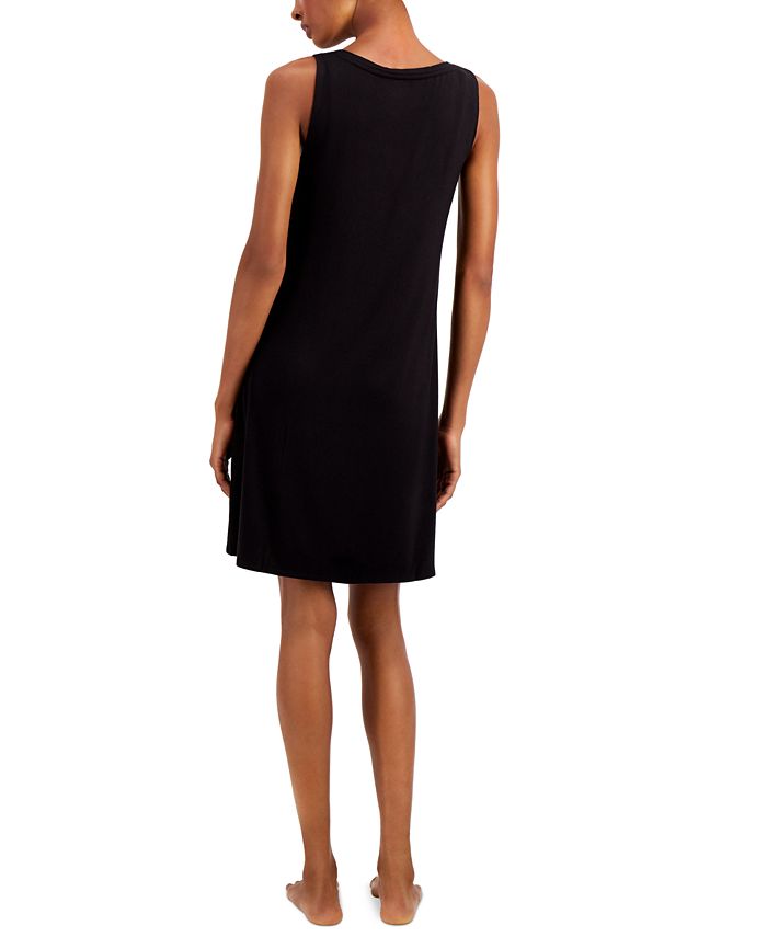 Alfani V-Neck Sleeveless Nightgown, Created for Macy's - Macy's